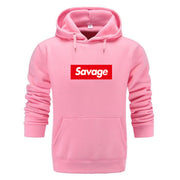 Mens Hoodies Savage Hoodies Parody No Heart X Savage Mode Slaughter Gang ATL Cotton Long Sleeved Hoodies Suprem