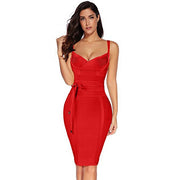 Sexy Mini Sleeveless Deep V Neck Dress