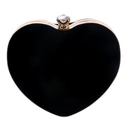 Japanese And Korean Style Heart-Shaped Handbag Ladies Fashion Cosmetic Bag Evening Bag Clutch Bag