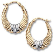 Shine Gold Color Women Earrings Fashion Smooth Hoop Earrings for Women Engagement Wedding Jewelry Gift