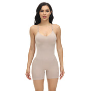 Hot selling seamless one-piece shapewear for women, with abdominal and hip lifting, tight fitting shaping underwear, slimming and body shaping corset