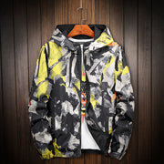 Causal Men Zipper Lightweight Jackets Both Side Wear Hooded Jackets Coats Male Jaqueta Masculina