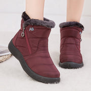 Bottes pour femmes, bottes de neige imperméables à la mode pour chaussures d'hiver pour femmes, bottines légères et décontractées, bottes d'hiver chaudes