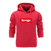 Mens Hoodies Savage Hoodies Parody No Heart X Savage Mode Slaughter Gang ATL Cotton Long Sleeved Hoodies Suprem