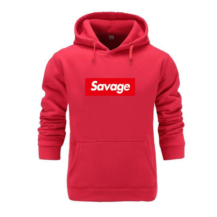 Mens Hoodies Savage Hoodies Parody No Heart X Savage Mode Slaughter Gang ATL Cotton Long Sleeved Hoodies Suprem