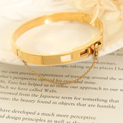 Chain Fringe Buckle Bracelet