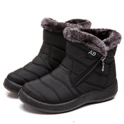 Bottes pour femmes, bottes de neige imperméables à la mode pour chaussures d'hiver pour femmes, bottines légères et décontractées, bottes d'hiver chaudes