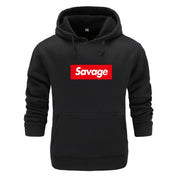 Mens Hoodies Savage Hoodies Parody No Heart X Savage Mode Slaughter Gang ATL Cotton Long Sleeved Hoodies Suprem