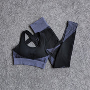 Women Fitness Sport Yoga Suit Seamless Women Yoga Sets Long Sleeve Yoga Clothing Female Sport Gym Suits Wear Running Clothes